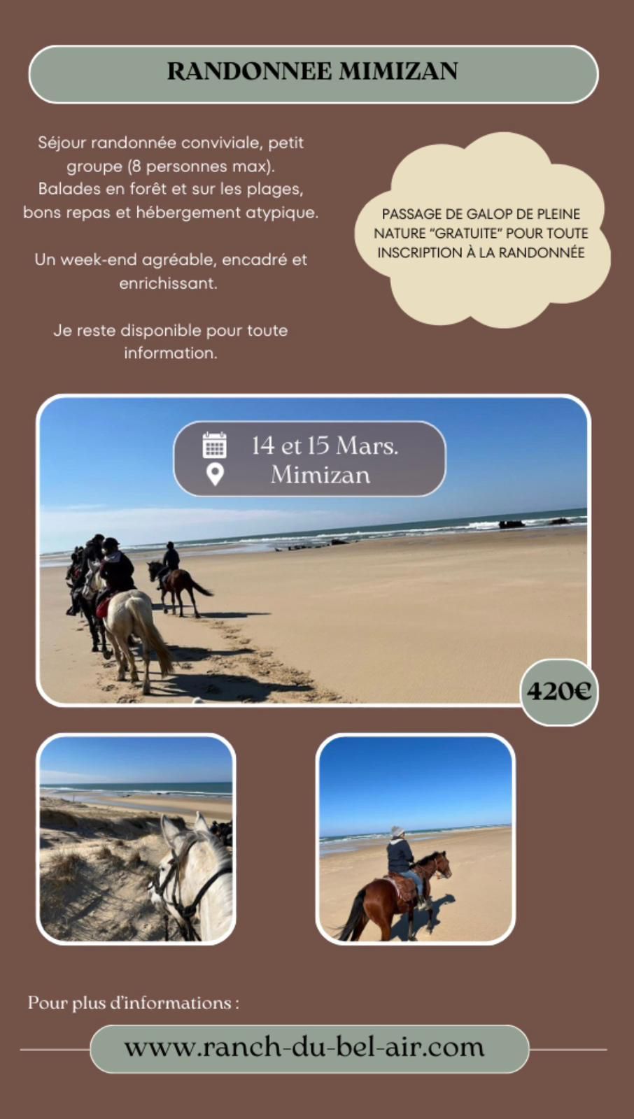 rando equestre mimizan