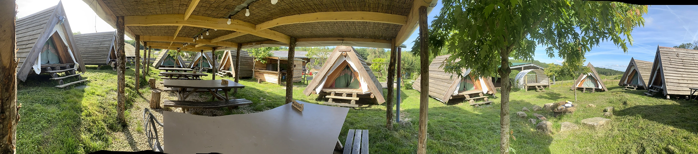 sejour et nuit en cabanne ranch du bel air labretonie lot et garonne 47